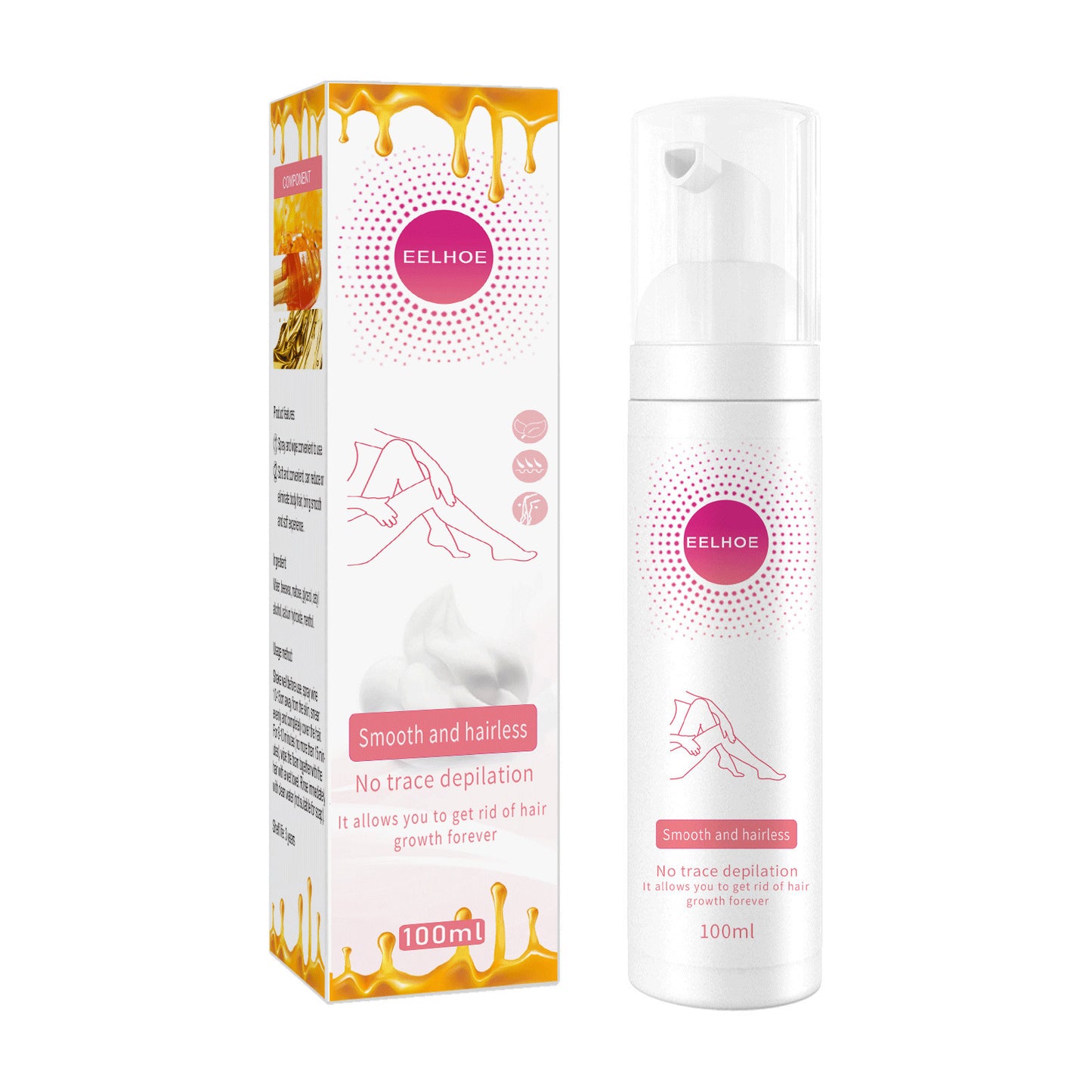 Hair Removal Spray Non-irritating
