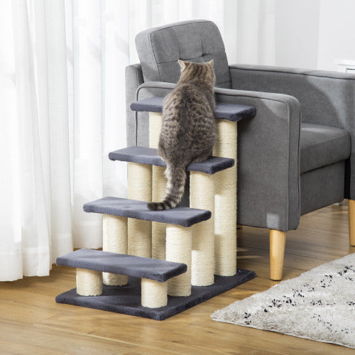 Cat Tree With 4 Steps For High Beds Couch