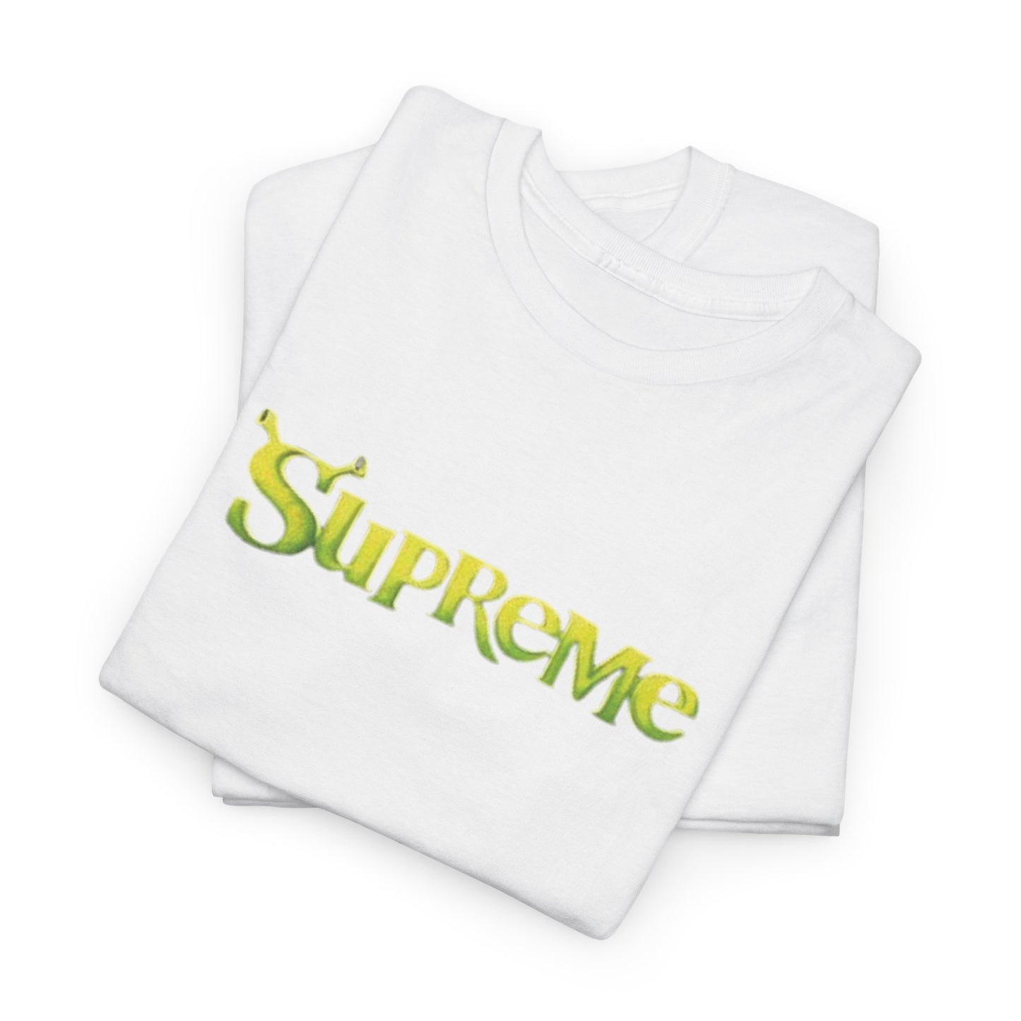 Shrek Supreme Menswear Vintage Blank Unisex Heavy Cotton Tee T shirt