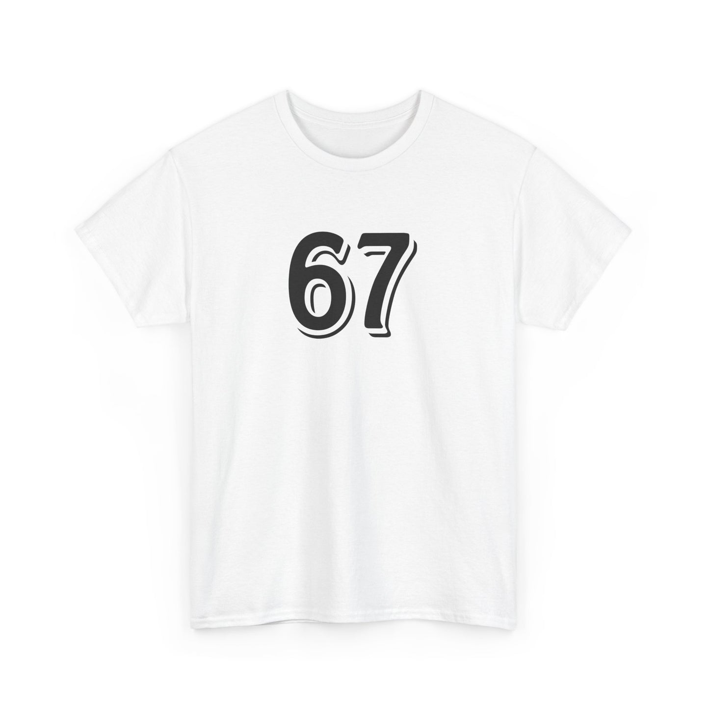 67 Menswear Vintage Blank Unisex Heavy Cotton Tee T shirt