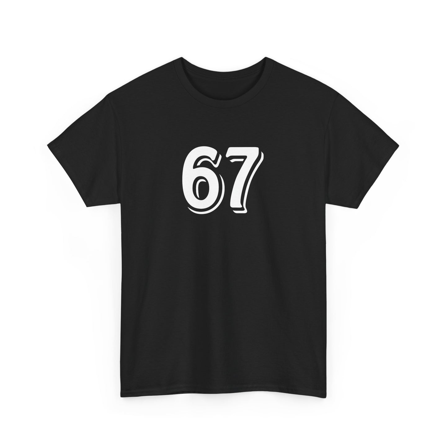 67 Menswear Vintage Blank Unisex Heavy Cotton Tee T shirt
