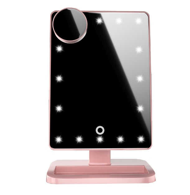 Touch Screen Makeup Mirror With LED ,Bluetooth, Music Speaker, 10X Magnifying. Mirrors Lights