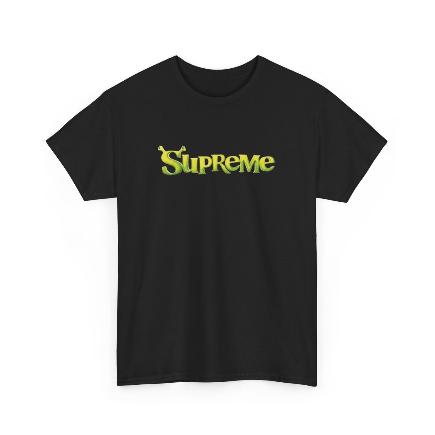 Shrek Supreme Menswear Vintage Blank Unisex Heavy Cotton Tee T shirt