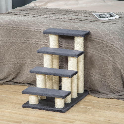 Cat Tree With 4 Steps For High Beds Couch