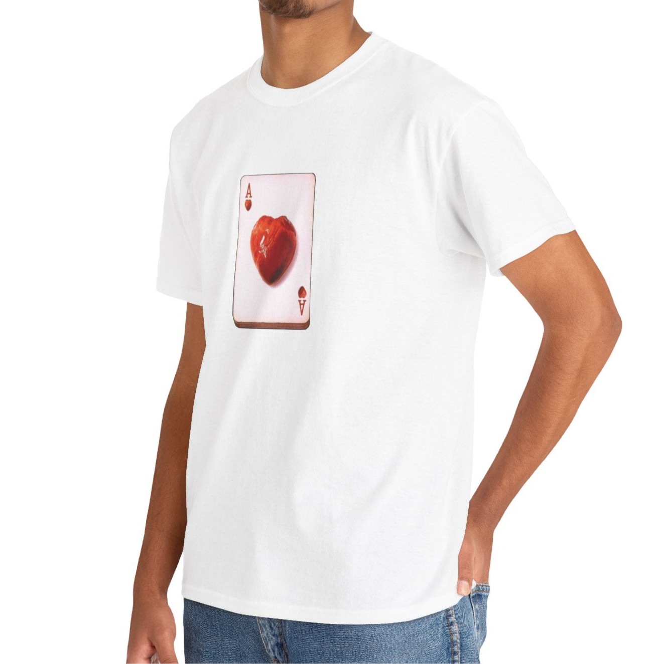 PS2 Advertisement Blank Unisex Heavy Cotton Tee