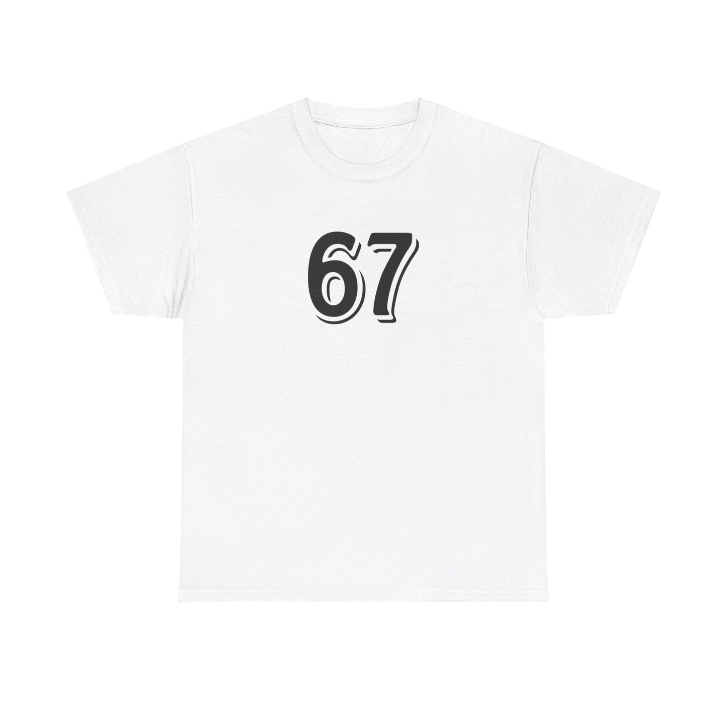 67 Menswear Vintage Blank Unisex Heavy Cotton Tee T shirt