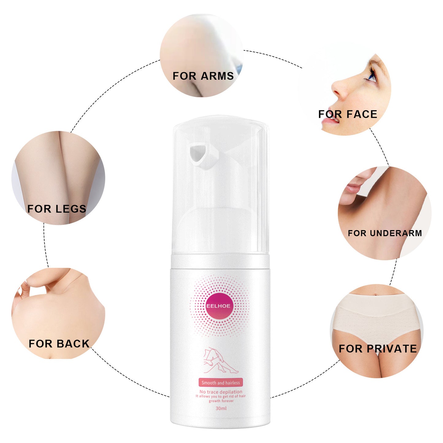 Hair Removal Spray Non-irritating