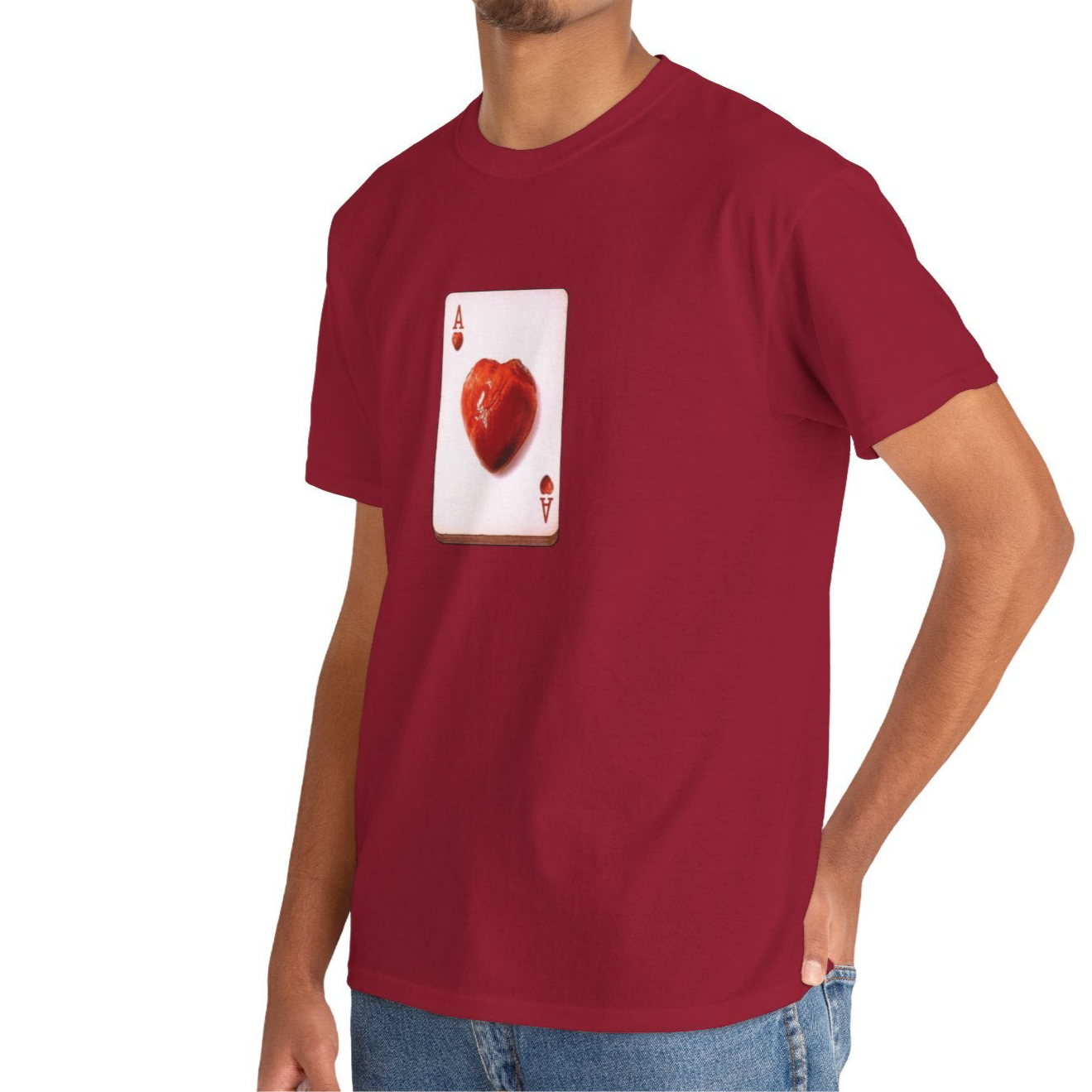 PS2 Advertisement Blank Unisex Heavy Cotton Tee