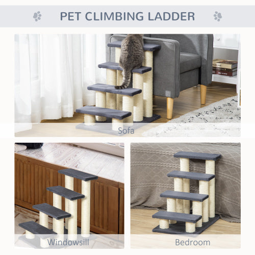 Cat Tree With 4 Steps For High Beds Couch