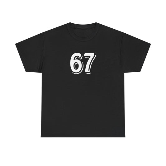 67 Menswear Vintage Blank Unisex Heavy Cotton Tee T shirt