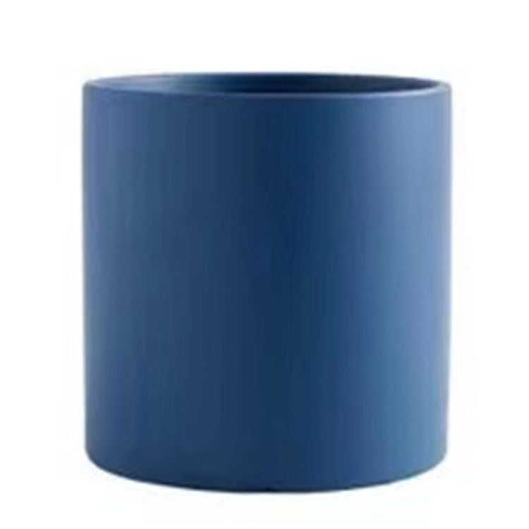 Nordic Industrial Style Colorful Ceramic Flowerpot/Cylindrical Shape Flower Pot