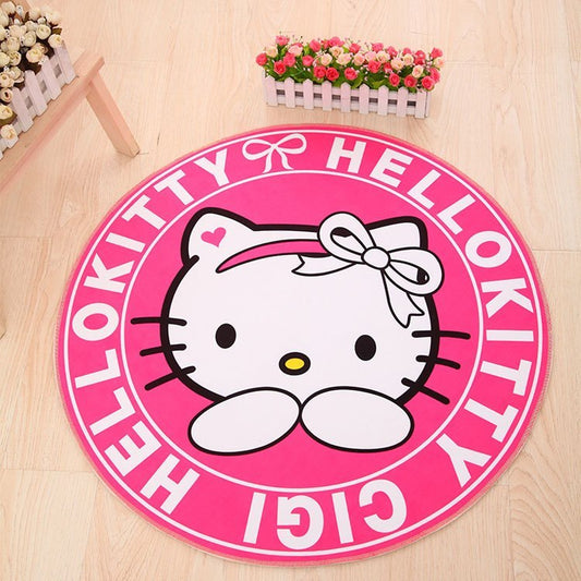 80CM Cartoon Round Carpet