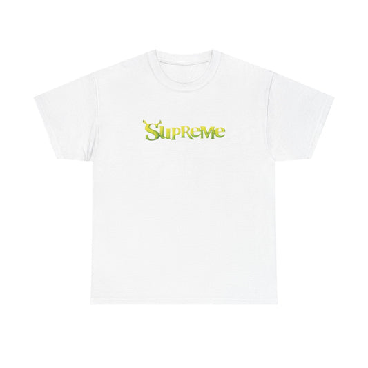 Shrek Supreme Menswear Vintage Blank Unisex Heavy Cotton Tee T shirt