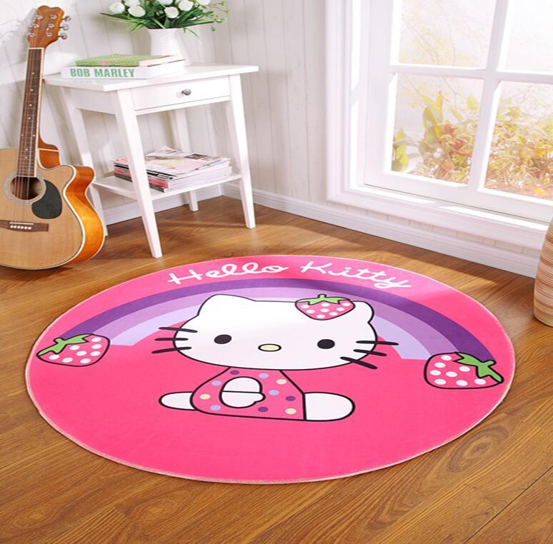 80CM Cartoon Round Carpet