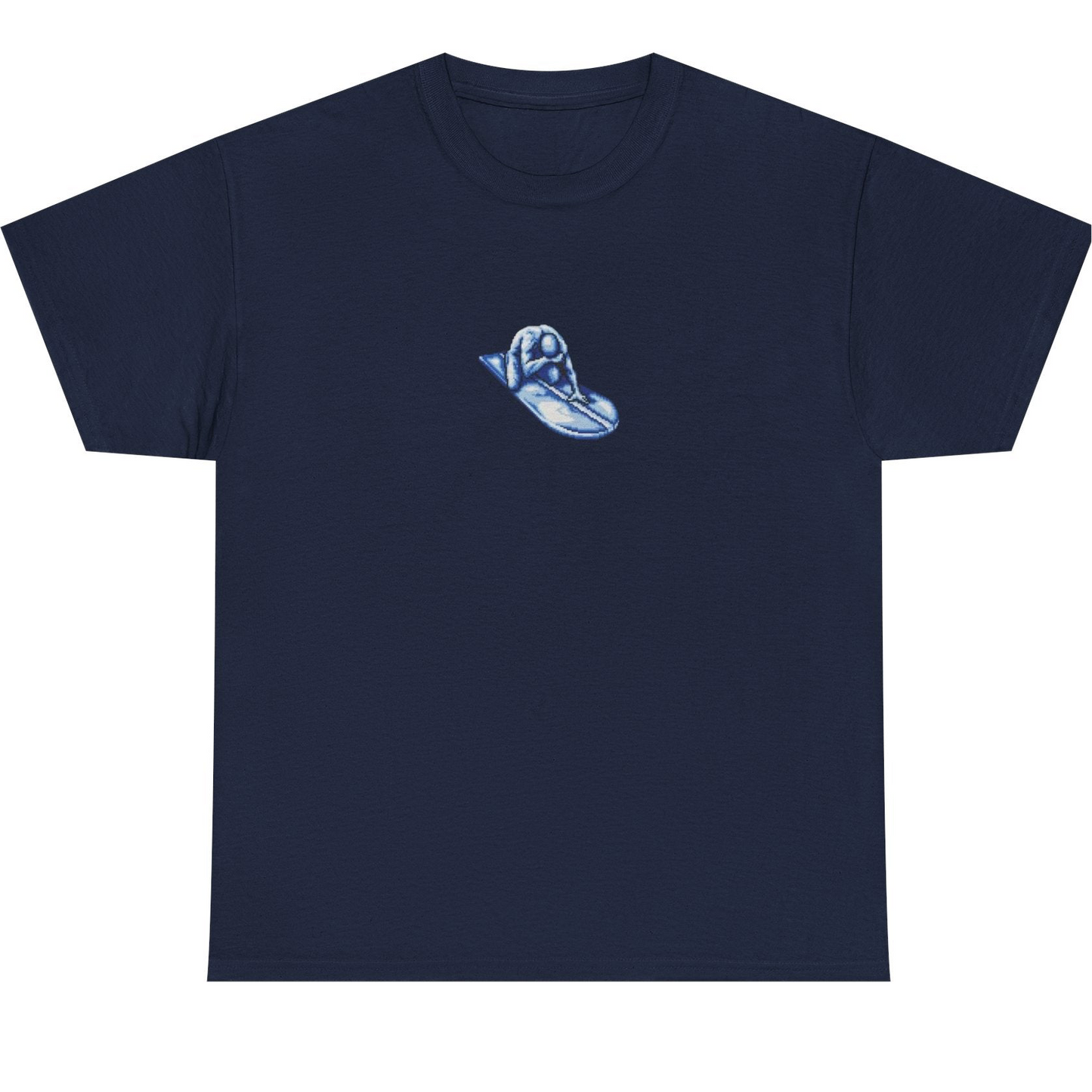 Silver Surfer Menswear Vintage Blank Unisex Heavy Cotton Tee T shirt