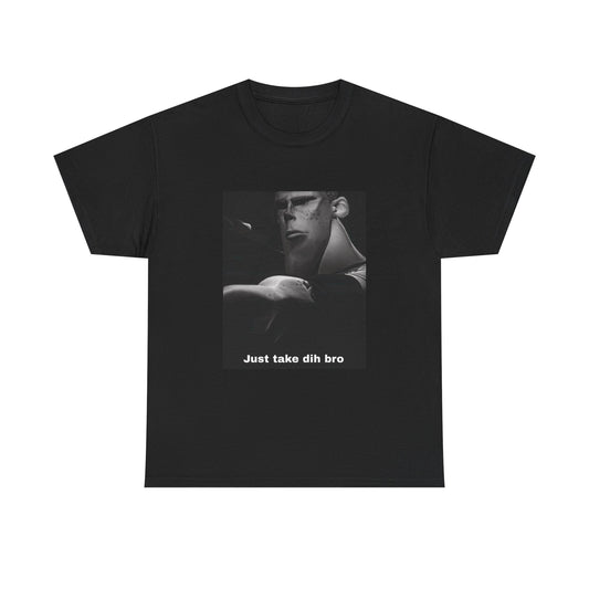 Paranorma Mitch "Js Take Dih" Menswear Vintage Blank Unisex Heavy Cotton Tee T shirt