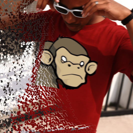 Xbox 360 Monkey Icon Unisex Heavy Cotton Tee