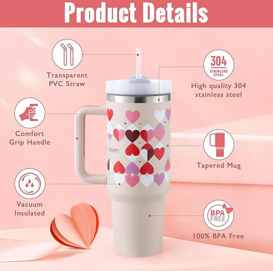 40 Oz Tumbler With Handle